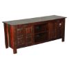 Picture of Lincoln Traditional Reclaimed Wood TV Table Media Cabinet
