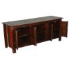 Picture of Lincoln Traditional Reclaimed Wood TV Table Media Cabinet