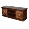Picture of Dutch 17thC Fusion Reclaimed Wood Carved TV Console Media Cabinet