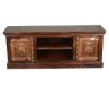 Picture of Dutch 17thC Fusion Reclaimed Wood Carved TV Console Media Cabinet
