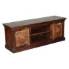 Picture of Dutch 17thC Fusion Reclaimed Wood Carved TV Console Media Cabinet