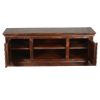 Picture of Dutch 17thC Fusion Reclaimed Wood Carved TV Console Media Cabinet