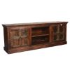 Picture of Gothic Classic Mango & Reclaimed Wood TV Console Media Cabinet