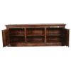 Picture of Gothic Classic Mango & Reclaimed Wood TV Console Media Cabinet