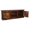 Picture of Sunset Gothic Mango & Reclaimed Wood TV Console Media Cabinet