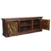 Picture of Arrowhead Mango & Reclaimed Wood Large TV Stand Media Console Cabinet