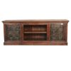 Picture of Pegville Gothic Stars Mango & Reclaimed Wood TV Media Console Cabinet