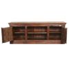 Picture of Pegville Gothic Stars Mango & Reclaimed Wood TV Media Console Cabinet