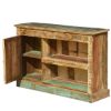 Picture of Elizabethan Rustic Reclaimed Wood TV Media Console Furniture
