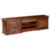 Picture of Fusion Gothic Mango & Reclaimed Wood TV Console Media Cabinet