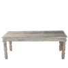 Picture of Winter White Solid Mango Wood 84" Dining Table