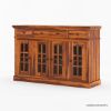 Picture of Dallas Ranch Rustic Solid Wood Contemporary Large Buffet Cabinet