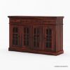 Picture of Dallas Ranch Rustic Solid Wood Contemporary Large Buffet Cabinet