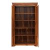 Picture of Empire Bedroom Transitional Solid Wood Large Armoire Wardrobe With Shelves