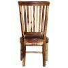 Picture of Dallas Ranch Comb Back Solid Wood Upholstered Dining Chair