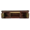 Picture of Rustic Gothic Mango & Reclaimed Wood TV Console Media Cabinet