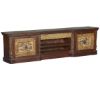 Picture of Rustic Gothic Mango & Reclaimed Wood TV Console Media Cabinet