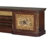 Picture of Rustic Gothic Mango & Reclaimed Wood TV Console Media Cabinet