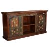 Picture of Nottingham Handcrafted Rustic Reclaimed Wood TV Media Console Cabinet