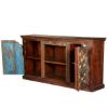 Picture of Nottingham Handcrafted Rustic Reclaimed Wood TV Media Console Cabinet