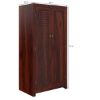 Picture of Celoron Louvered Door Solid Wood Wardrobe Armoire  w Removable Shelves