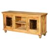 Picture of Italian Classic Mango Wood Iron Grille TV Media Console