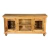 Picture of Italian Classic Mango Wood Iron Grille TV Media Console