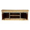 Picture of Granbrook Yellow Speckled Rustic Mango Wood TV Media Console Cabinet