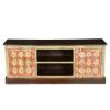 Picture of Basildon Solid Mango Wood TV Stand Media Console Cabinet