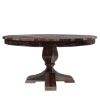 Picture of Hosford Modern Handcrafted Solid Wood Round Pedestal Dining Table