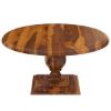 Picture of Cloverdale Rustic Solid Wood Pedestal Round Dining Table