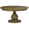 Picture of Culver Solid Mango Wood Round Pedestal Farmhouse Dining Table