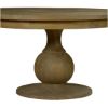 Picture of Culver Solid Mango Wood Round Pedestal Farmhouse Dining Table