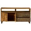 Picture of Wooden Patches Mango Wood & Iron 55" TV Console Cabinet