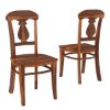 Picture of Tiraspol Rustic Solid Wood Trestle Dining Table Set