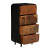 Picture of 50’s Retro Reclaimed Wood 4 Drawer Industrial Dresser