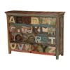 Picture of Rustic Alphabet Reclaimed Wood 8 Drawer Double Dresser