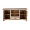 Picture of La Rochelle Ornate Grille Solid Wood Media Cabinet