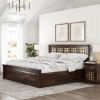 Picture of La Junta Diamond Empire Solid Wood Storage Platform Captains Bed