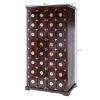 Picture of Madison Brass Inlay Solid Wood Large Wardrobe Armoire With Drawers