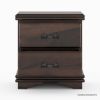 Picture of Hartsville Modern Pioneer Solid Wood Two Drawer Nightstand