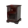 Picture of Madison Solid Wood 1 Drawer Nightstand Cabinet