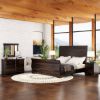 Picture of Hartsville Sleigh Back Solid Wood 4 Piece Bedroom Set