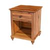 Picture of Livingston Solid Wood Single Drawer Nightstand Cabinet