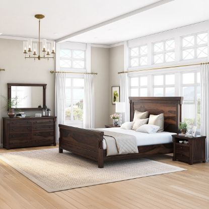 Picture of Pioneer Transitional 4 Piece Bedroom Set