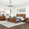 Picture of Modern Farmhouse Solid Wood 4 Piece Bedroom Set