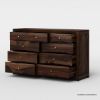 Picture of Modern Pioneer 4 Piece Captains Solid Wood Bedroom Set