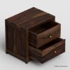 Picture of Modern Pioneer Solid Wood 2 Drawer Nightstand