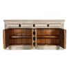 Picture of Pomeroy Rustic Solid Wood 4 Drawer Large Sideboard Cabinet