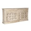 Picture of Pomeroy Rustic Solid Wood 4 Drawer Large Sideboard Cabinet